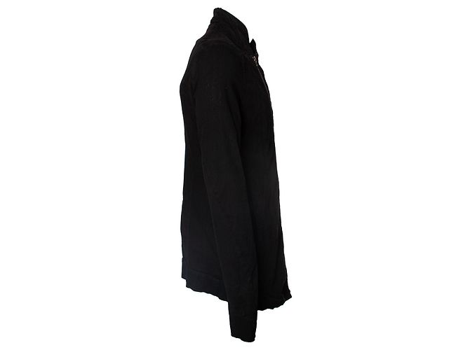 Autre Marque JULIO, SS15 chaqueta PRISMA de algodón Negro - vista 4