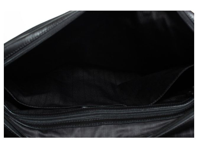 TUMI, Borsa portadocumenti Alpha slim in pelle con patta Nero - vista 8