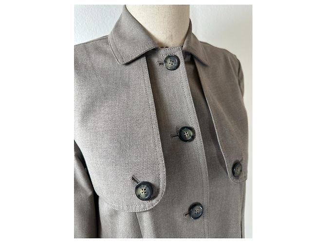 Chaqueta plisada Michael Kors Gris S - vista 2