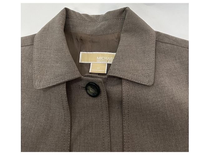 Chaqueta plisada Michael Kors Gris S - vista 5