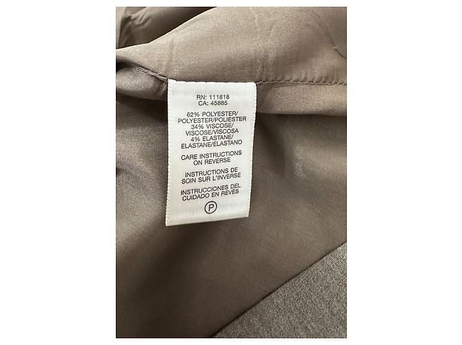 Chaqueta plisada Michael Kors Gris S - vista 6