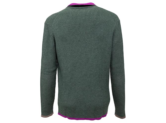Gianfranco Ferré Strickpullover mit Reißverschluss Mehrfarben - Ansicht 2