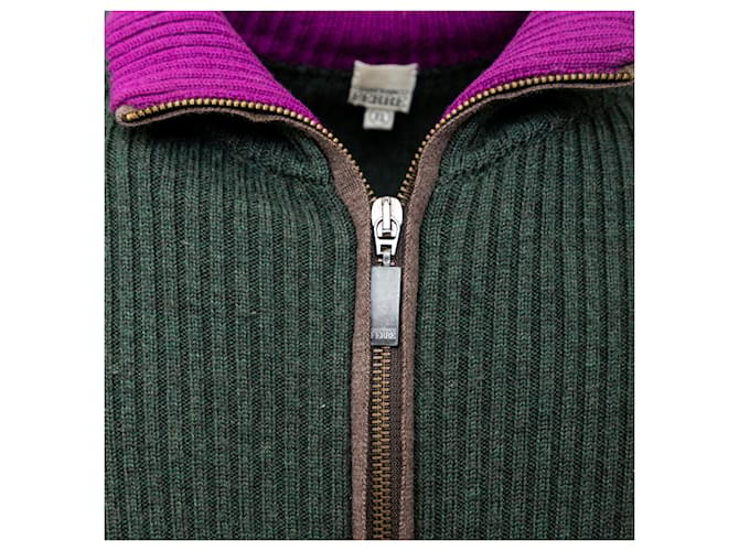 Gianfranco Ferré Strickpullover mit Reißverschluss Mehrfarben - Ansicht 4