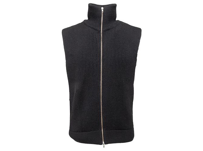 Maison Martin Margiela Maison Margiela – Strickpulloverweste mit Reißverschluss - Ansicht 2