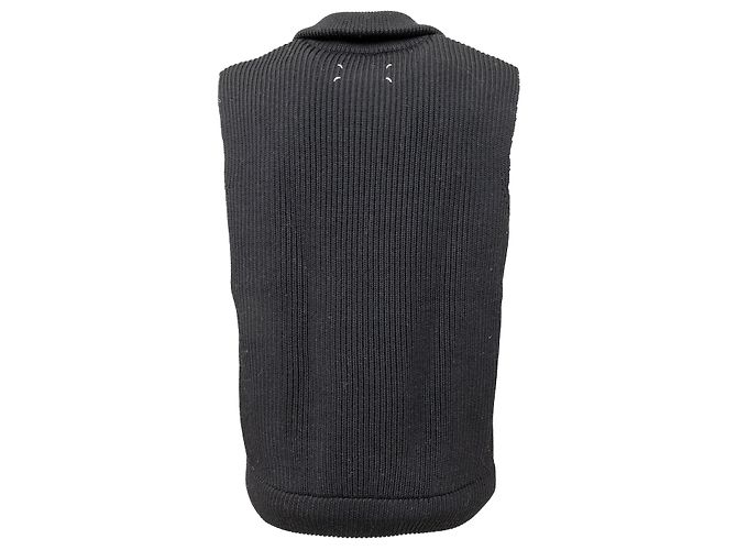 Maison Martin Margiela Maison Margiela – Strickpulloverweste mit Reißverschluss - Ansicht 3