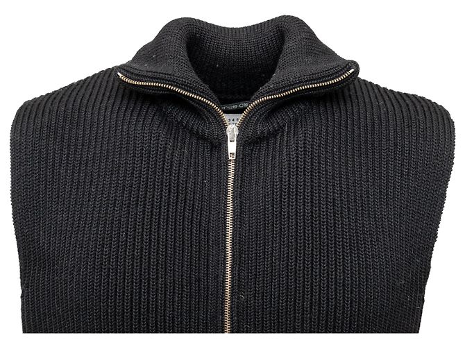 Maison Martin Margiela Maison Margiela – Strickpulloverweste mit Reißverschluss - Ansicht 4