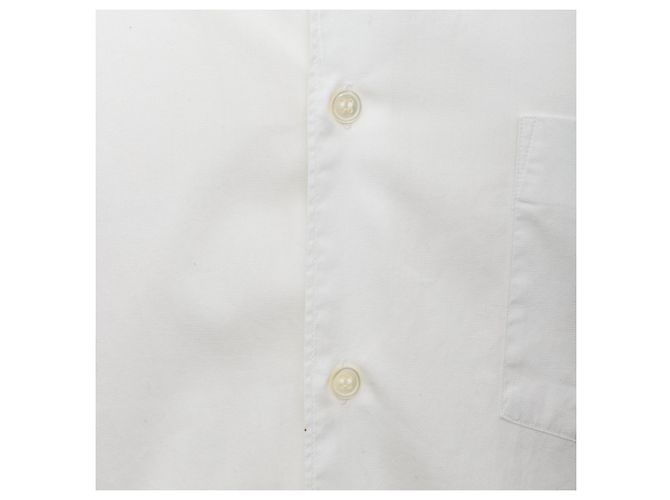 Comme Des Garcons Comme des Garçons – Hemd mit gefütterten Ärmeln Weiß - Ansicht 3