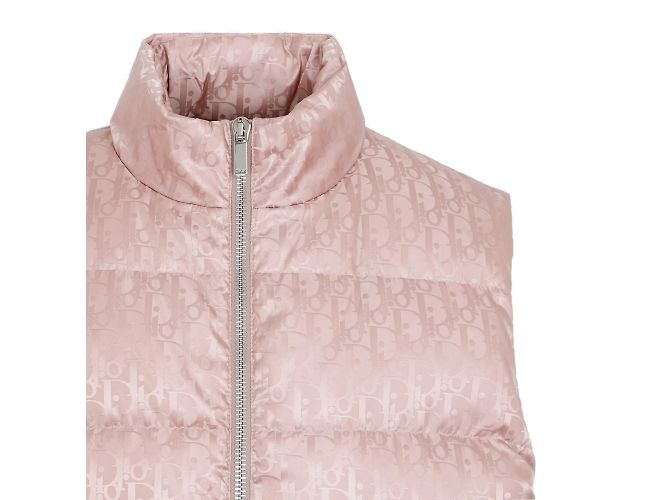 Christian Dior Dior Oblique Down Vest Pink - view 2