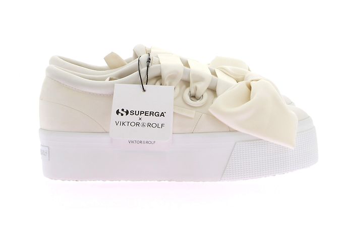 SUPERGA Allenatori T.Unione Europea 39 Leather Bianco - vista 5