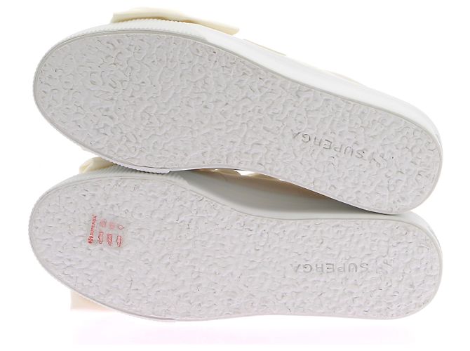 SUPERGA Allenatori T.Unione Europea 39 Leather Bianco - vista 6