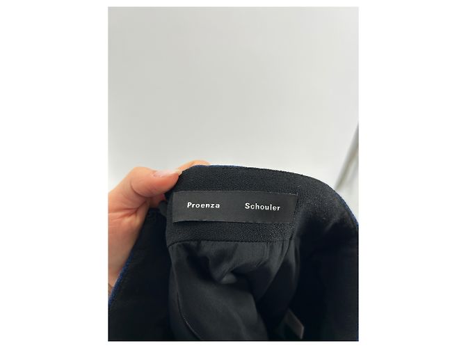Faldas Proenza Schouler T.US 0 Algodón Azul - vista 4