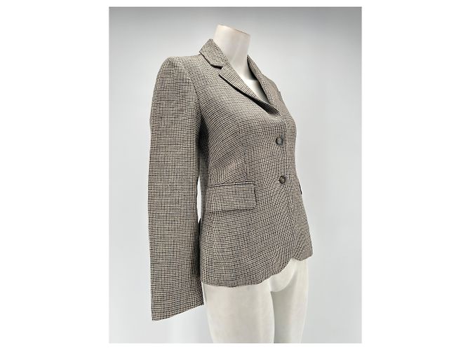 Leon & Harper Jacken T.International S Leinen Grau - Ansicht 4