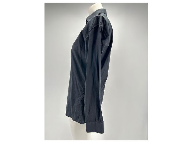 Camicie Dior Homme T.EU (collo / colletto) 38 Cotone Nero - vista 4