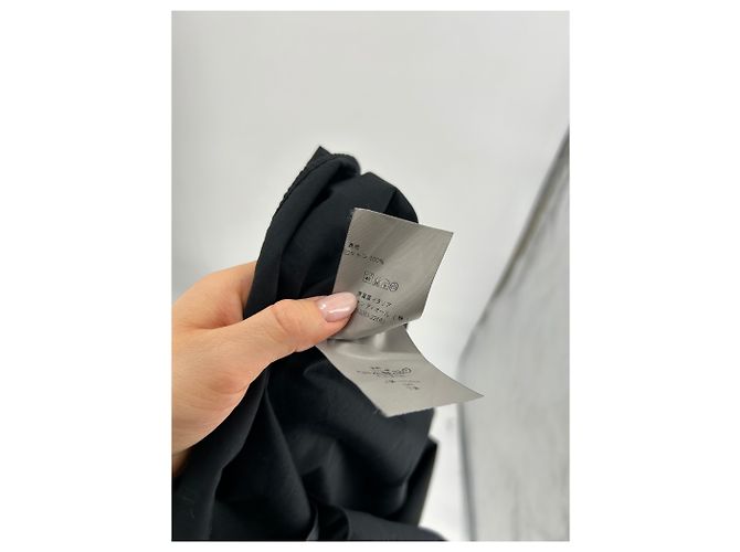 Camicie Dior Homme T.EU (collo / colletto) 38 Cotone Nero - vista 7