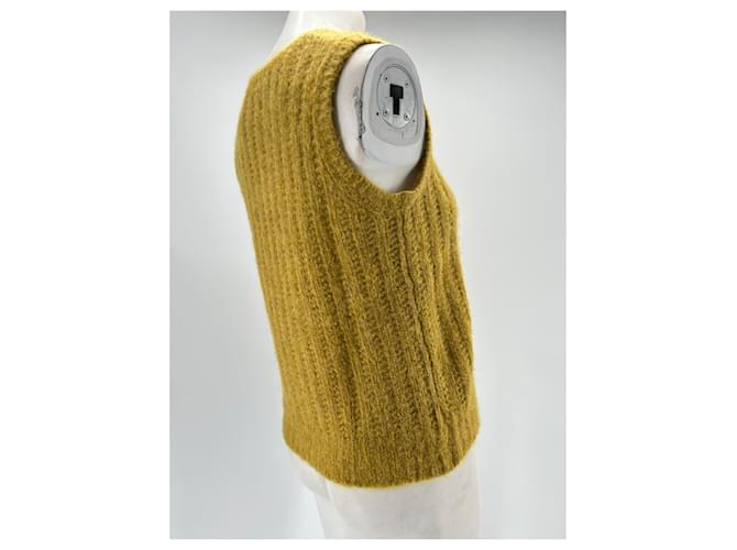 Bonpoint Strickwaren T.International S Wolle Gelb - Ansicht 7