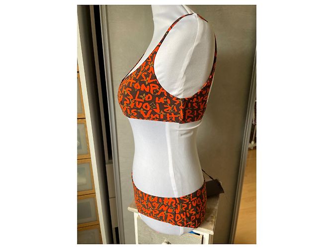 Louis Vuitton Ropa de baño Castaño Naranja - vista 3