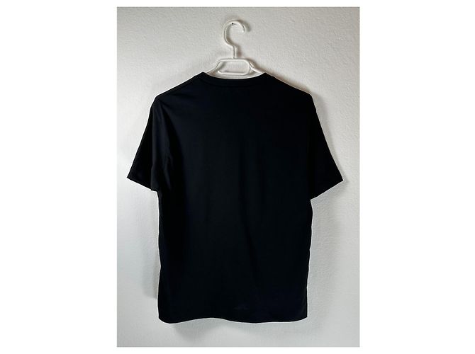 T-shirt Marni in cotone nero multicolore - vista 2