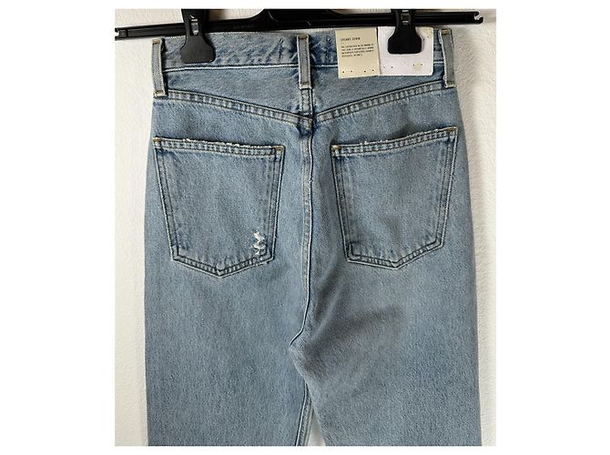 Autre Marque Vaqueros Agolde 90's Pinch Waist de Talle Alto Rectos Azules - vista 4
