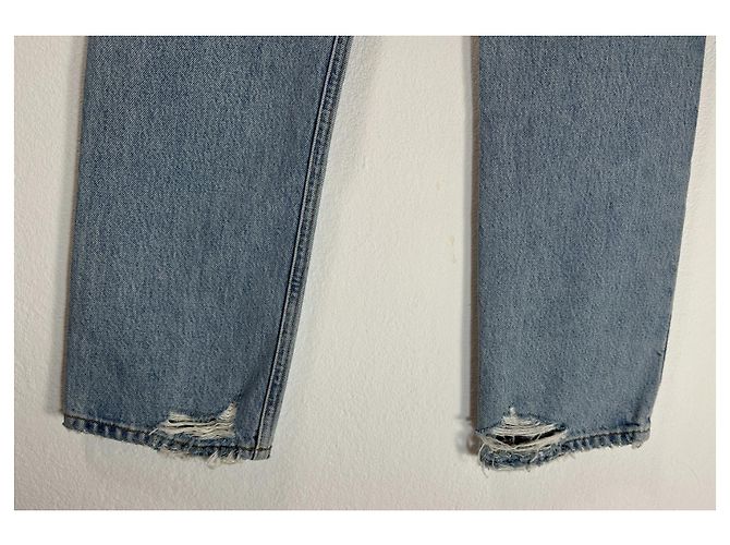 Autre Marque Vaqueros Agolde 90's Pinch Waist de Talle Alto Rectos Azules - vista 5