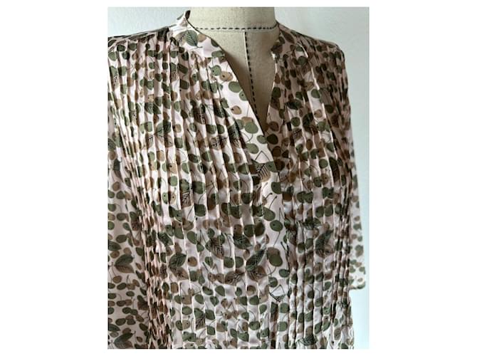 Blusa de seda Hémisphère Multicolor - vista 2