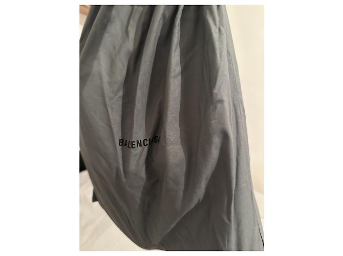 Mocassini Balenciaga in pelle nera Nero - vista 3