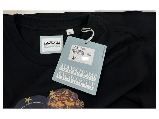 Top Corto Napapijri x Fiorucci Negro Algodón M Multicolor - vista 5