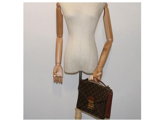 Louis Vuitton Monogram Monceau 28 Borsa a mano 2modo M51185 LV Aut 69891 Monogramma - vista 27