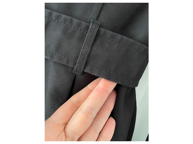 Autre Marque Gabardina de algodón negra Viktor & Rolf x H&M Negro - vista 15