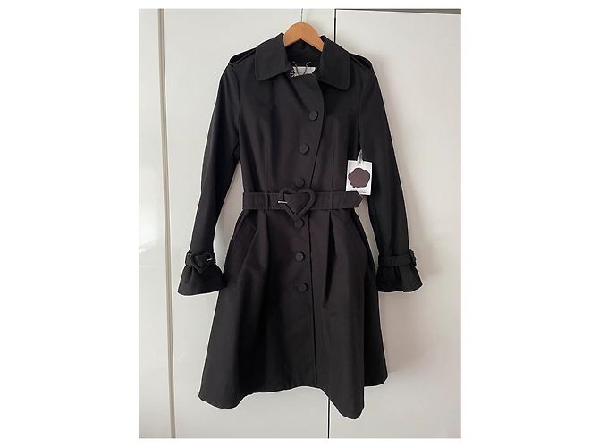 Autre Marque Gabardina de algodón negra Viktor & Rolf x H&M Negro - vista 6