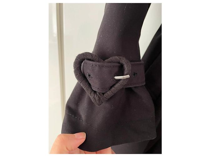 Autre Marque Gabardina de algodón negra Viktor & Rolf x H&M Negro - vista 10