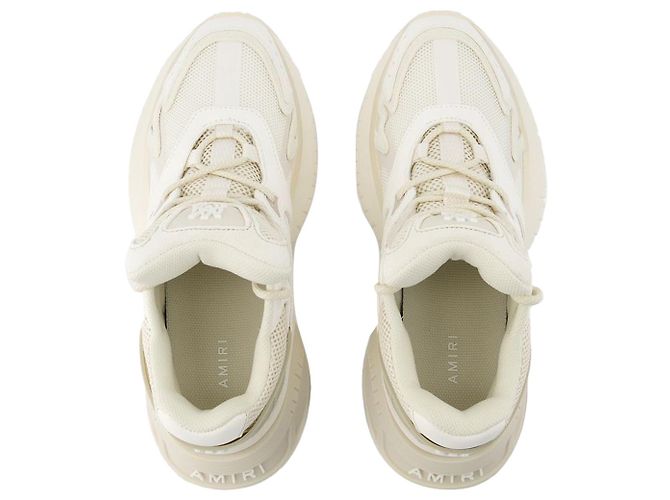 Scarpe da ginnastica Ma Runner - Amiri - Rete - Beige - vista 4