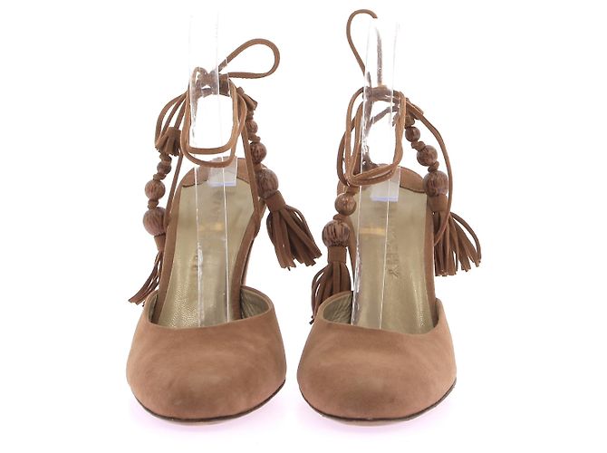 Givenchy Sandalen T.EU 39 Wildleder Braun - Ansicht 4