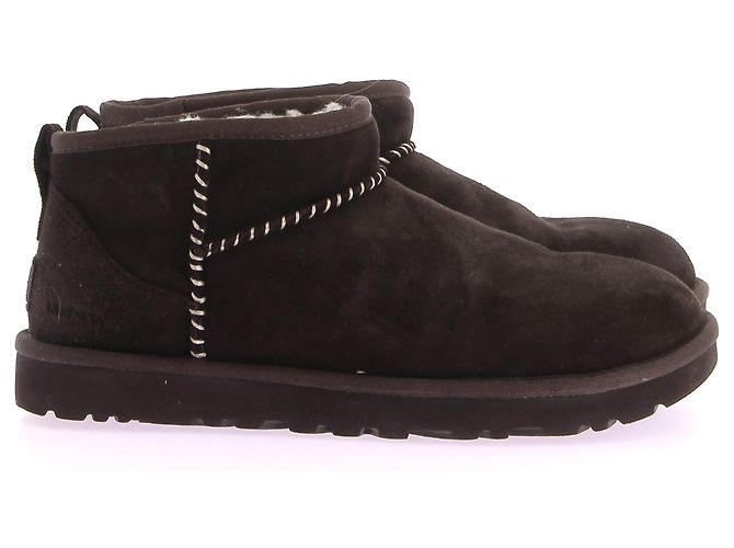 Botas de tobillo Ugg T.EU 39 de ante Castaño - vista 4
