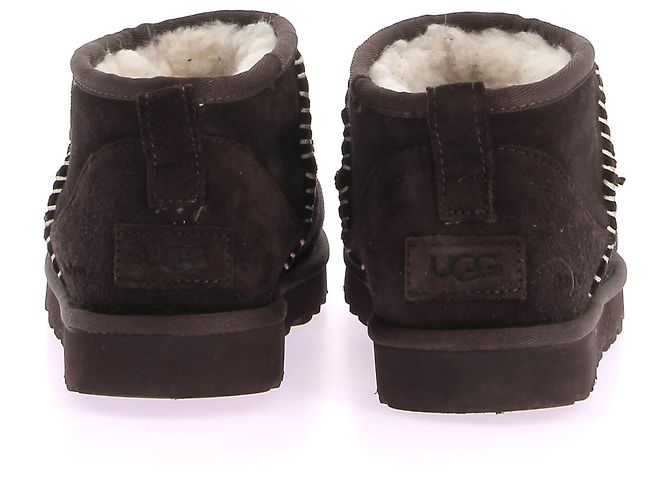 Botas de tobillo Ugg T.EU 39 de ante Castaño - vista 5
