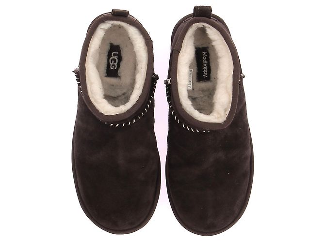 Botas de tobillo Ugg T.EU 39 de ante Castaño - vista 7