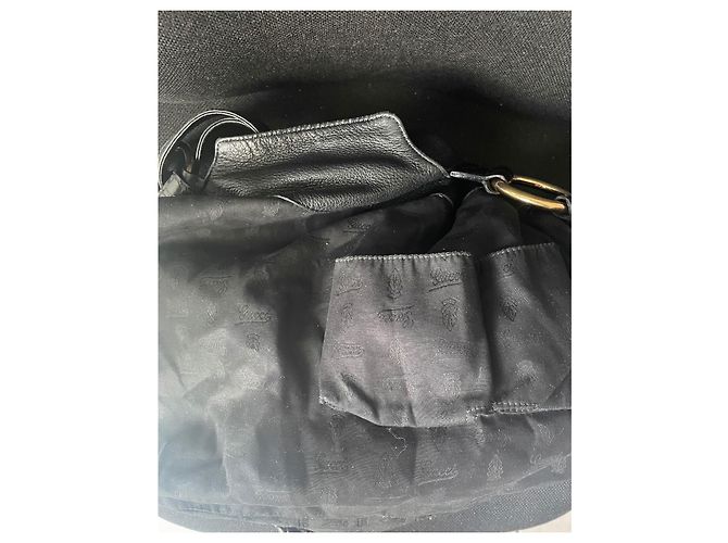 Borsa Gucci G Wave in pelle nera Nero - vista 5