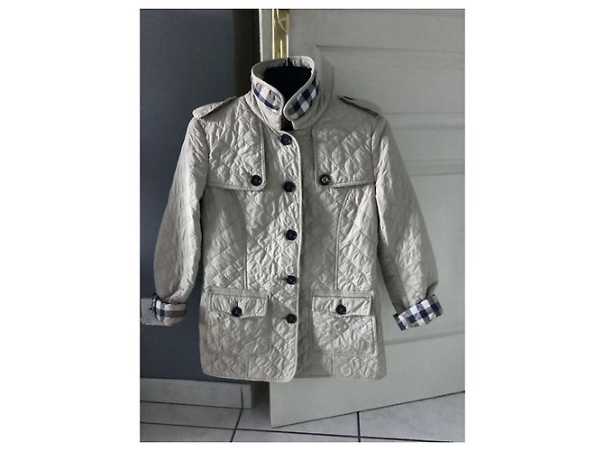 Burberry Jacke Beige aus Polyester - Ansicht 2