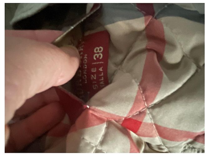 Burberry Jacke Beige aus Polyester - Ansicht 5