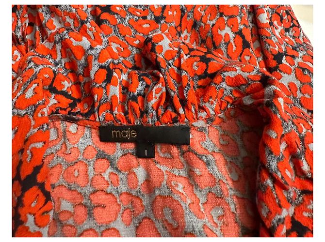 Vestito Maje in viscosa multicolore - vista 4