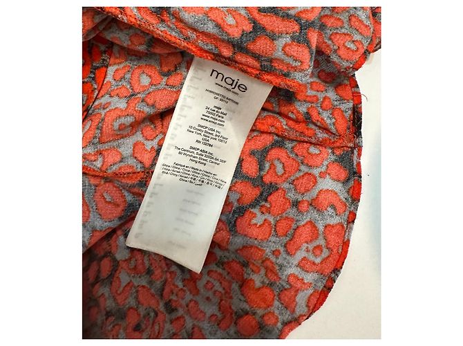 Vestito Maje in viscosa multicolore - vista 5