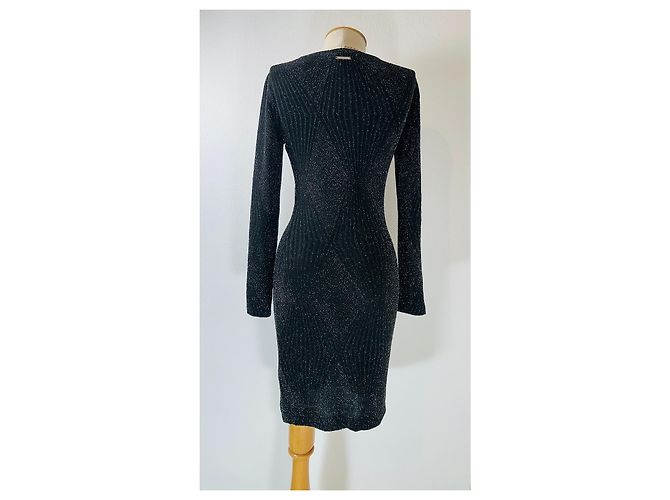 Michael Kors Kleid Schwarz Silber - Ansicht 3
