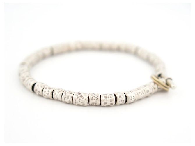 Dodo Pomellato BRACCIALE POMELLATO DODO GRANELLI MISURA 18 XL IN ARGENTO 925 925 10.9 GR CINTURINO - vista 3