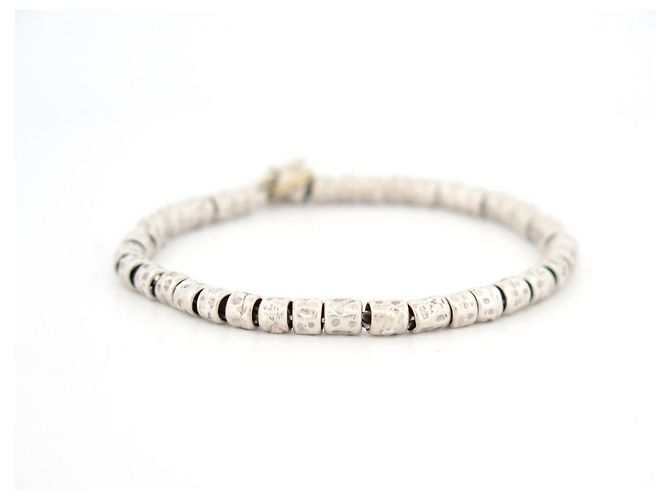 Dodo Pomellato BRACCIALE POMELLATO DODO GRANELLI MISURA 18 XL IN ARGENTO 925 925 10.9 GR CINTURINO - vista 4