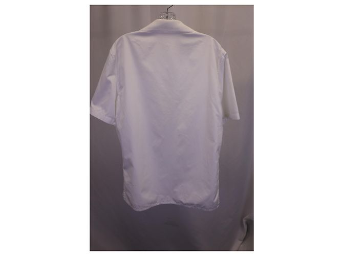 Hermès Polo Hermes de algodón blanco - vista 5