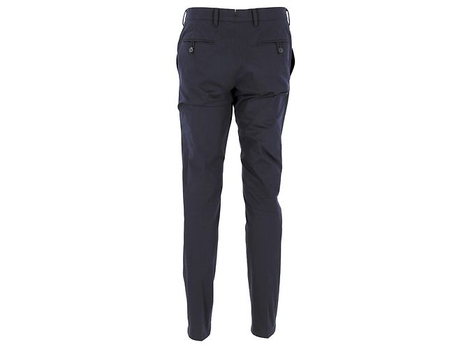 Pantaloni Prada in cotone Blu Navy - vista 2