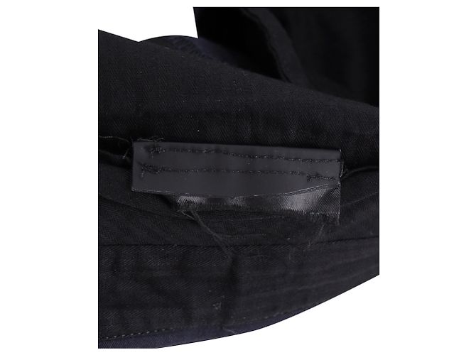 Pantaloni Prada in cotone Blu Navy - vista 4