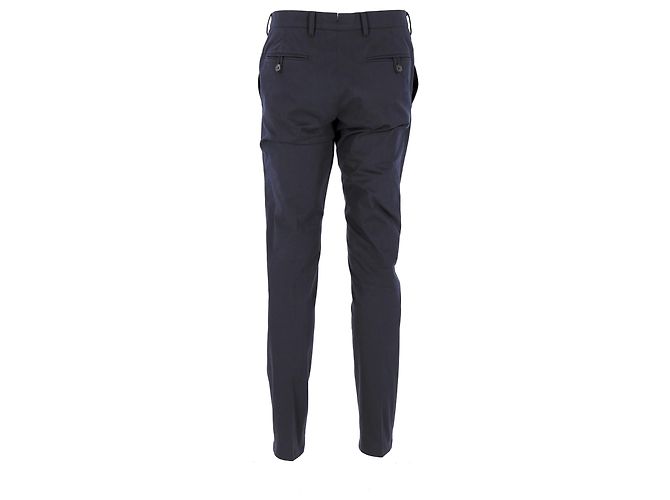 Pantaloni Prada in cotone Blu Navy - vista 7