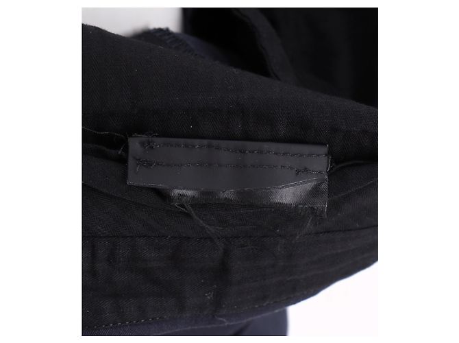 Pantaloni Prada in cotone Blu Navy - vista 9