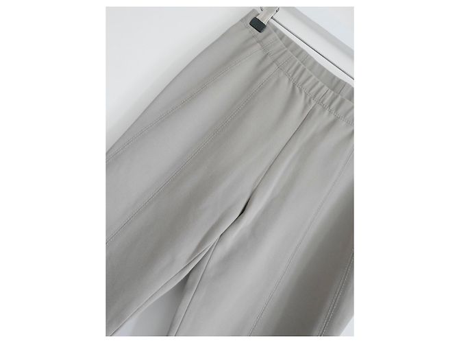 Donna Karan Matte Double Knit Zing Grey Slim Trousers

 Grau - Ansicht 2