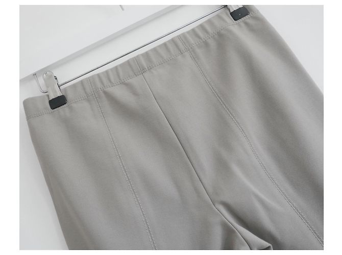 Donna Karan Matte Double Knit Zing Grey Slim Trousers

 Grau - Ansicht 4